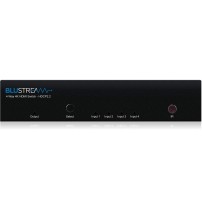 Blustream SW41AB-V2 | Przełącznik prezentacyjny, 4-kanały HDMI, x1 HDMI Out, Line Out, Coax Out, 4K 60 FPS 4:4:4, Auto Switcher 