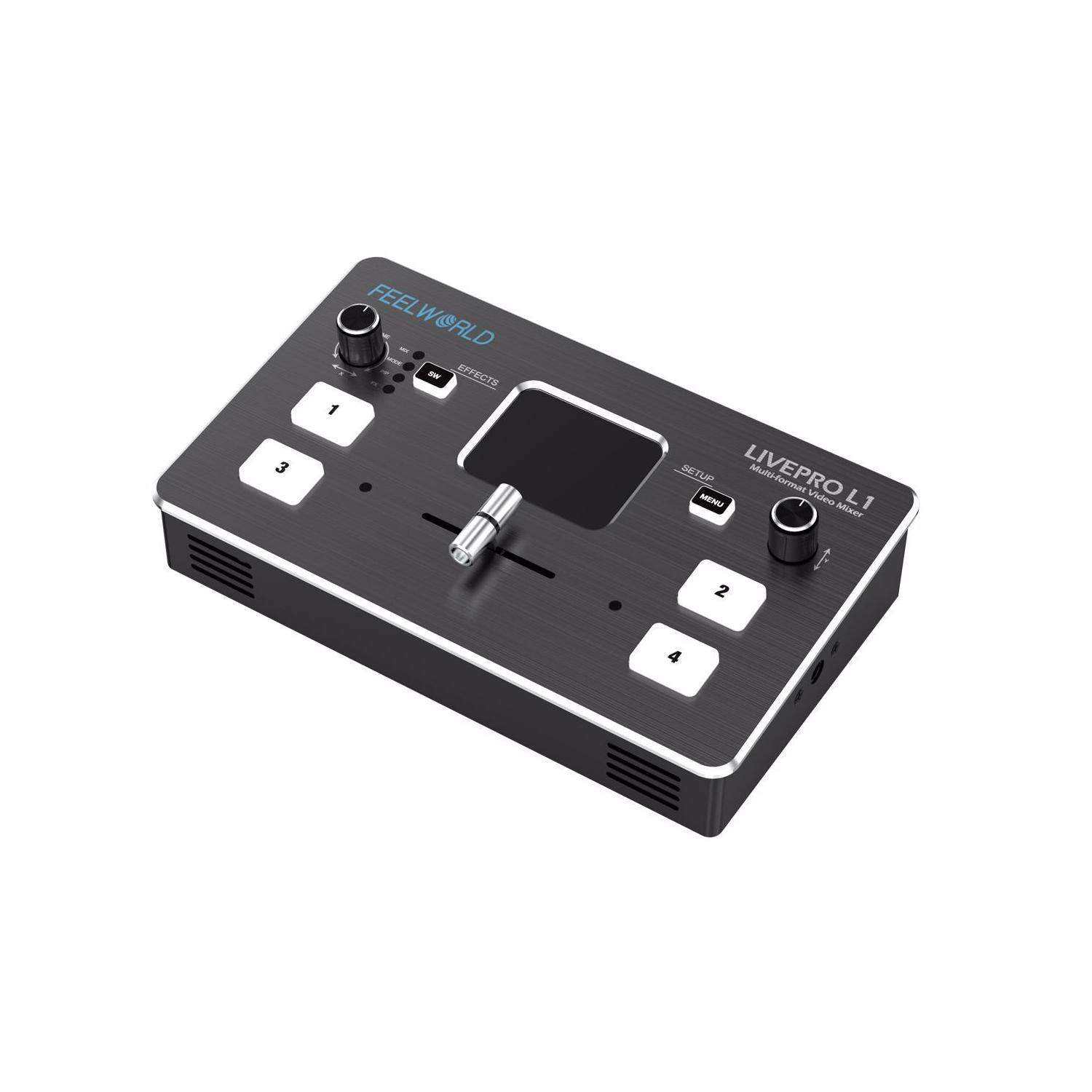 Feelworld LivePro L1 | Mikser wideo FullHD, 4-kanałowy, streaming USB Feelworld - 4