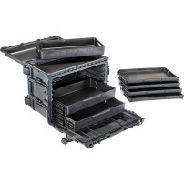 Peli 0450SD4 Protector Mobile Tool Chest | Walizka na narzędzia i akcesoria wew 60x37x45cm czarna Peli - 3