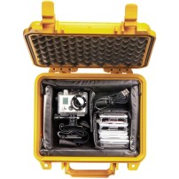 Peli 1200 Protector Case | Walizka z gąbką wew 23x18x10cm żółta Peli - 3