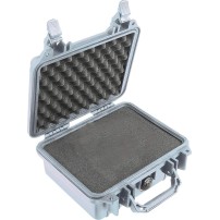 Peli 1200 Protector Case | Walizka z gąbką wew 23x18x10cm srebrna Peli - 2