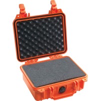 Peli 1200 Protector Case | Walizka z gąbką wew 23x18x10cm pomarańczowa Peli - 2