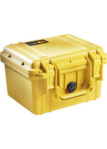 Peli 1300 Protector Case | Walizka bez wypełnienia wew 23x17x15cm żółta