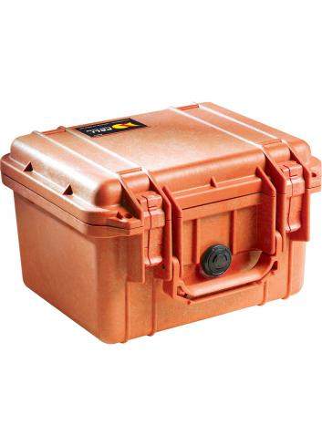 Peli 1300 Protector Case | Walizka z gąbką wew 23x17x15cm pomarańczowa