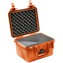 Peli 1300 Protector Case | Walizka z gąbką wew 23x17x15cm pomarańczowa Peli - 2