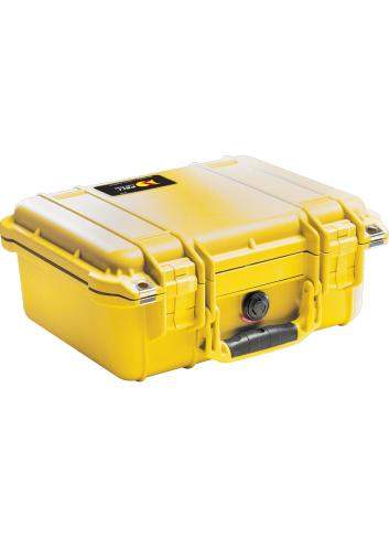 Peli 1400 Protector Case | Walizka bez wypełnienia wew 30x22x13cm żółta