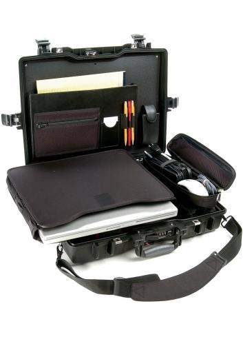Peli 1495CC1 Protector Laptop Case | Walizka Deluxe wew 47x33x9cm czarna Peli - 3