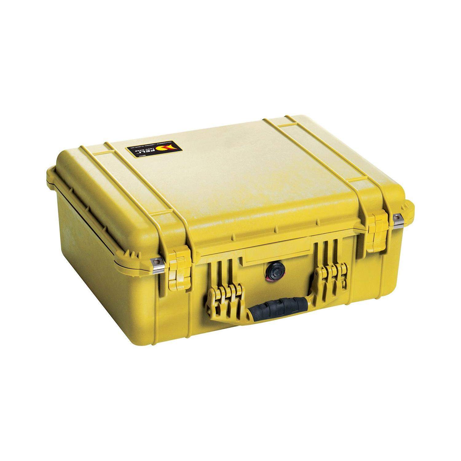 Peli 1550 Protector Case | Walizka z gąbką wew 47x36x19cm żółta