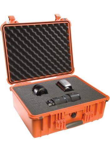 Peli 1550 Protector Case | Walizka transportowa z pianką Pick N Pluck, wym. zewn. 52 x 43 x 21 cm, IP67, STANAG 4280