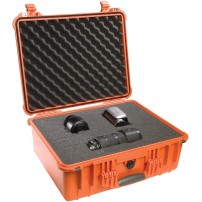 Peli 1550 Protector Case | Walizka z gąbką wew 47x36x19cm pomarańczowa Peli - 2