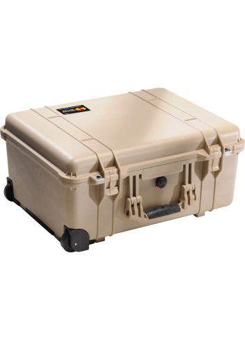 Peli 1560 Protector Case | Walizka bez wypełnienia, wym. zewn. 56 x 45 x 26 cm, IP67, STANAG 4280