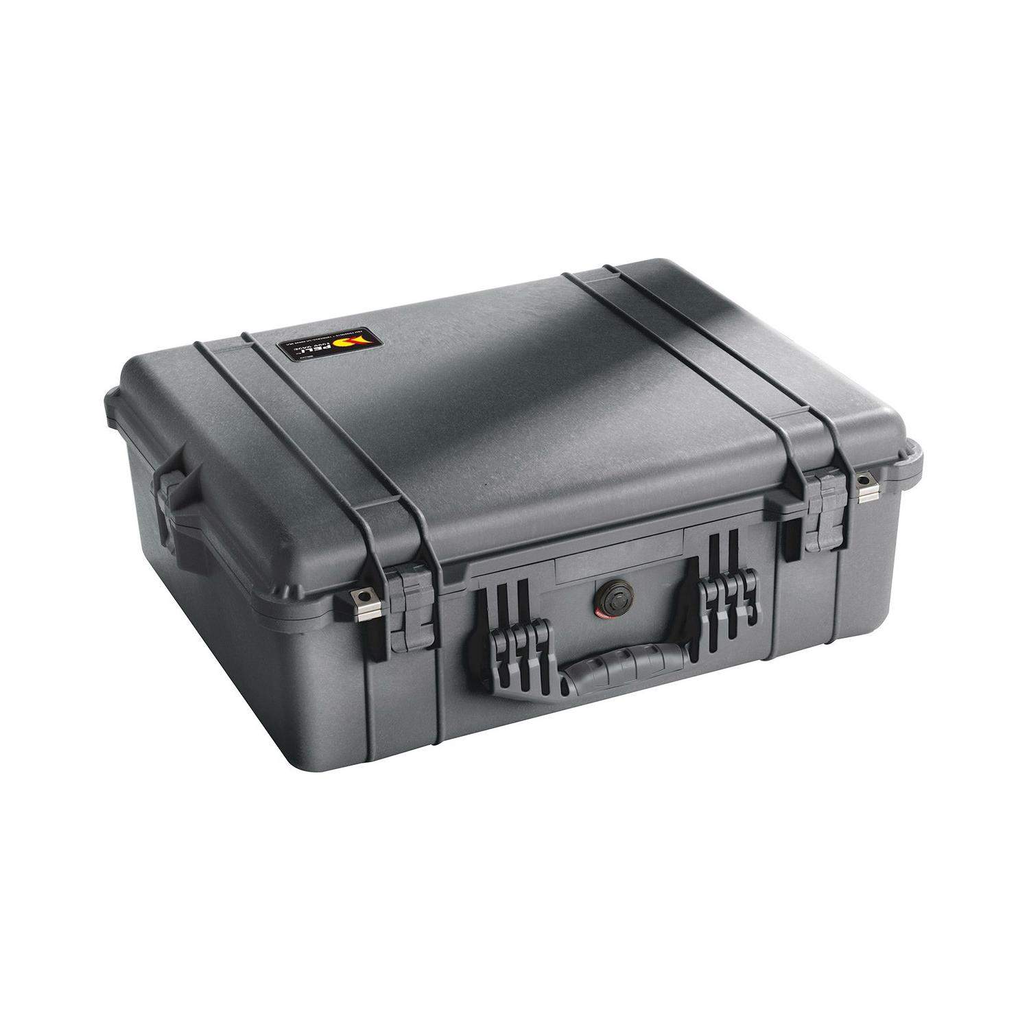 Peli 1600 Protector Case | Walizka transportowa bez wypełnienia, wym. zewn. 61 x 49 x 22 cm, IP67, STANAG 4280
