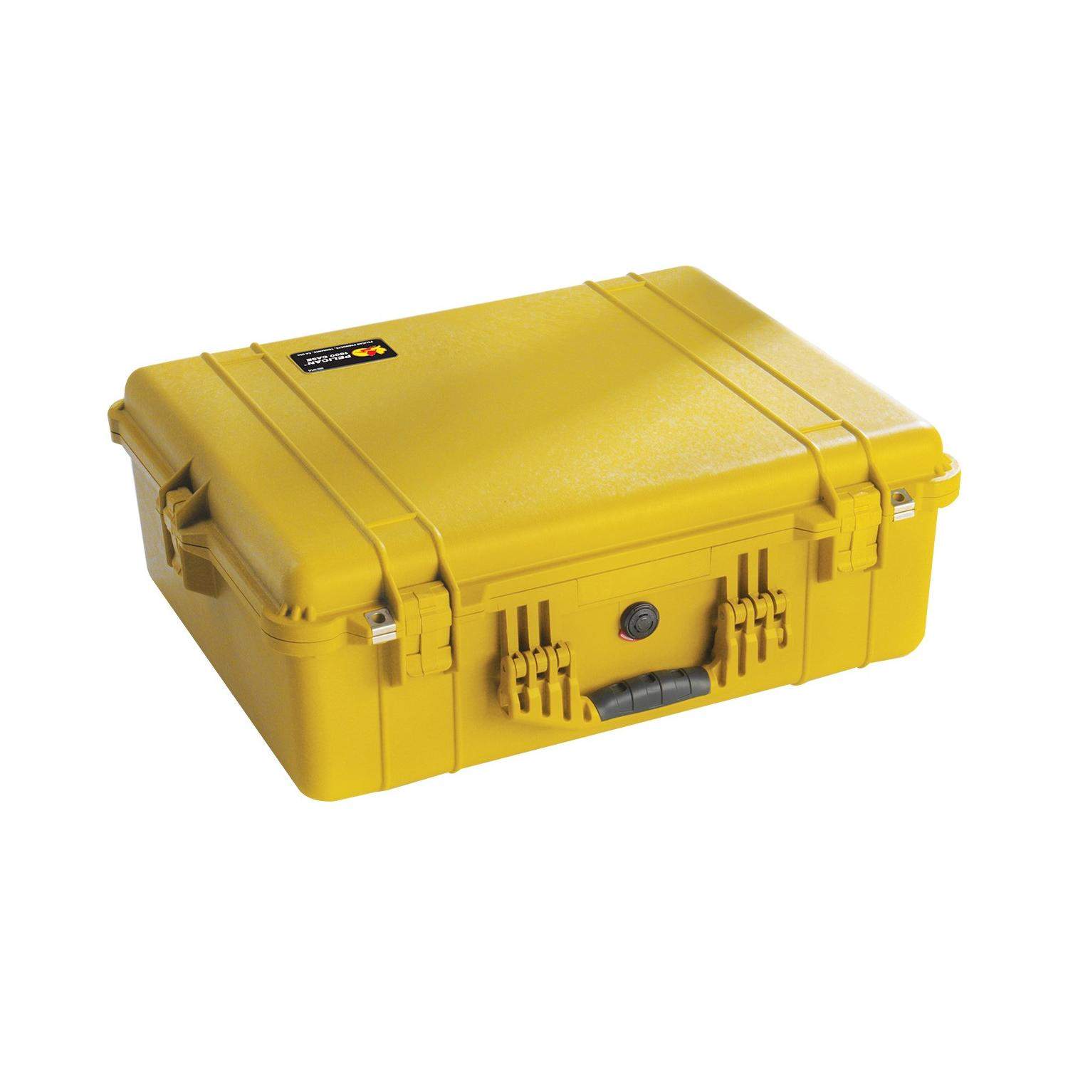 Peli 1600 Protector Case | Walizka transportowa z pianką Pick N Pluck, wym. zewn. 61 x 49 x 22 cm, IP67, STANAG 4280