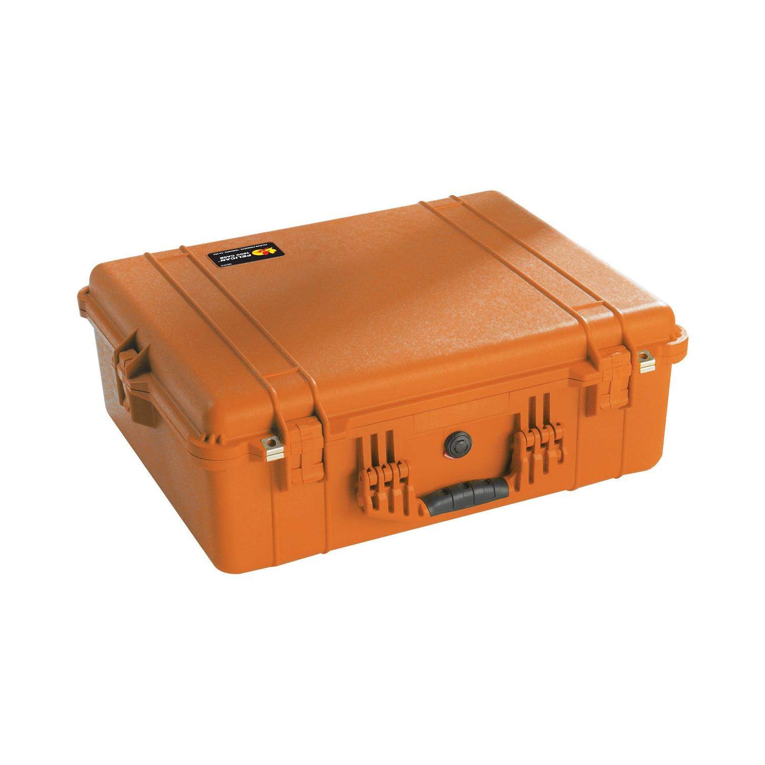 Peli 1600 Protector Case | Walizka transportowa z pianką Pick N Pluck, wym. zewn. 61 x 49 x 22 cm, IP67, STANAG 4280