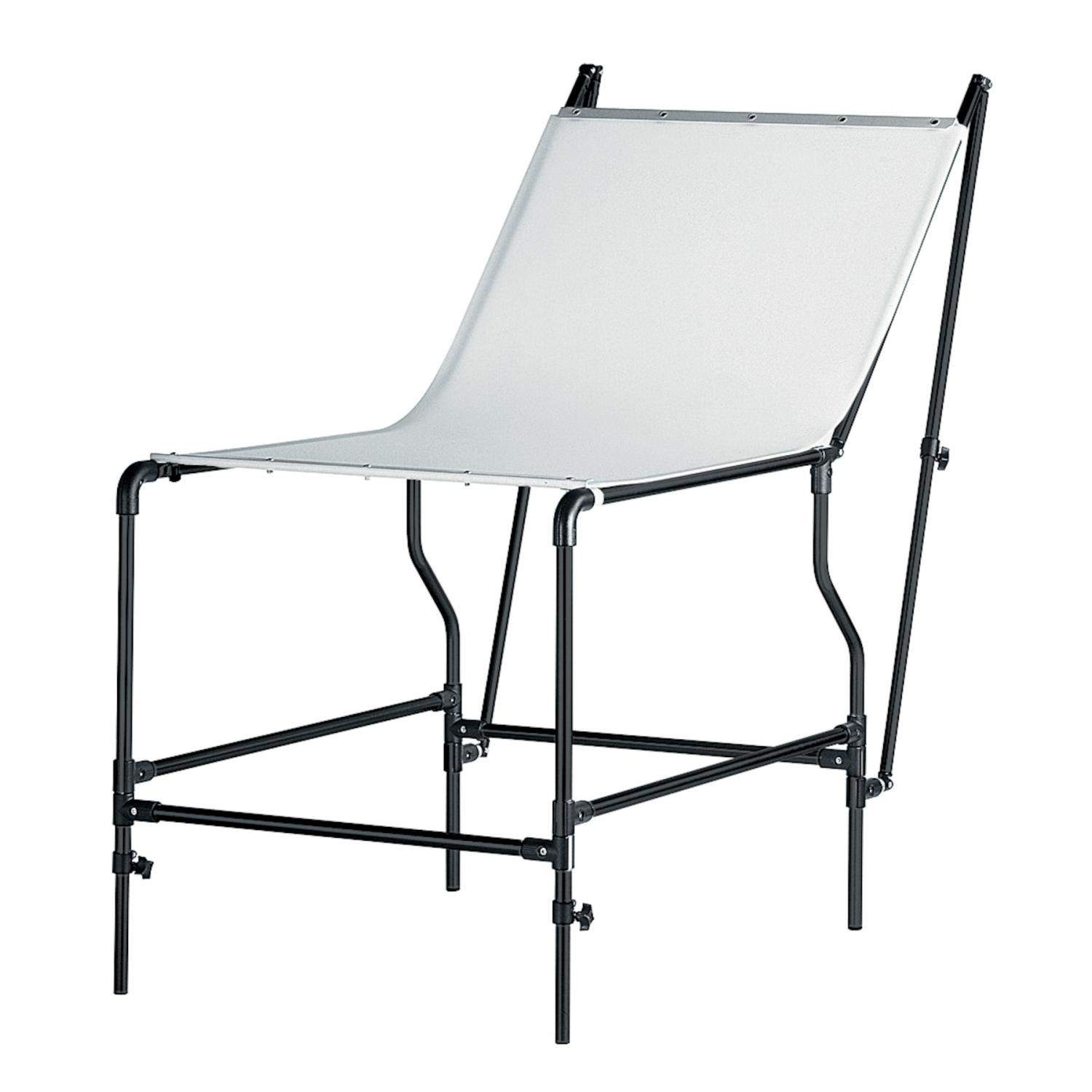 Manfrotto 320B | Stolik bezcieniowy z płytą perspex, czarny, 1.5 x 0.8 m Manfrotto - 1