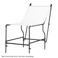 Manfrotto 320PSLB | Stolik bezcieniowy bez płyty perspex, czarny, 1.5 x 0.8 m Manfrotto - 1