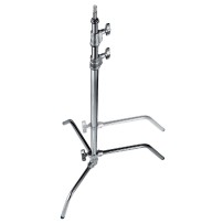 Avenger A2025L (C-Stand 25) | Stalowy statyw oświetleniowy C Stand z przesuwną nogą, wysokość do 253 cm, udźwig do 10 kg Avenger