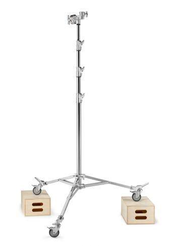 Avenger A3043CS (Overhead 43) | Stalowy statyw oświetleniowy z kołami i hamulcami, wysokość do 432 cm, udźwig do 40 kg Avenger -