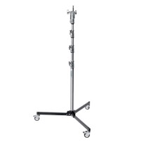 Avenger A5034 (Roller 34 Folding Base) | Stalowy statyw oświetleniowy z kołami i hamulcami, wysokość do 340 cm, udźwig do 20 kg 