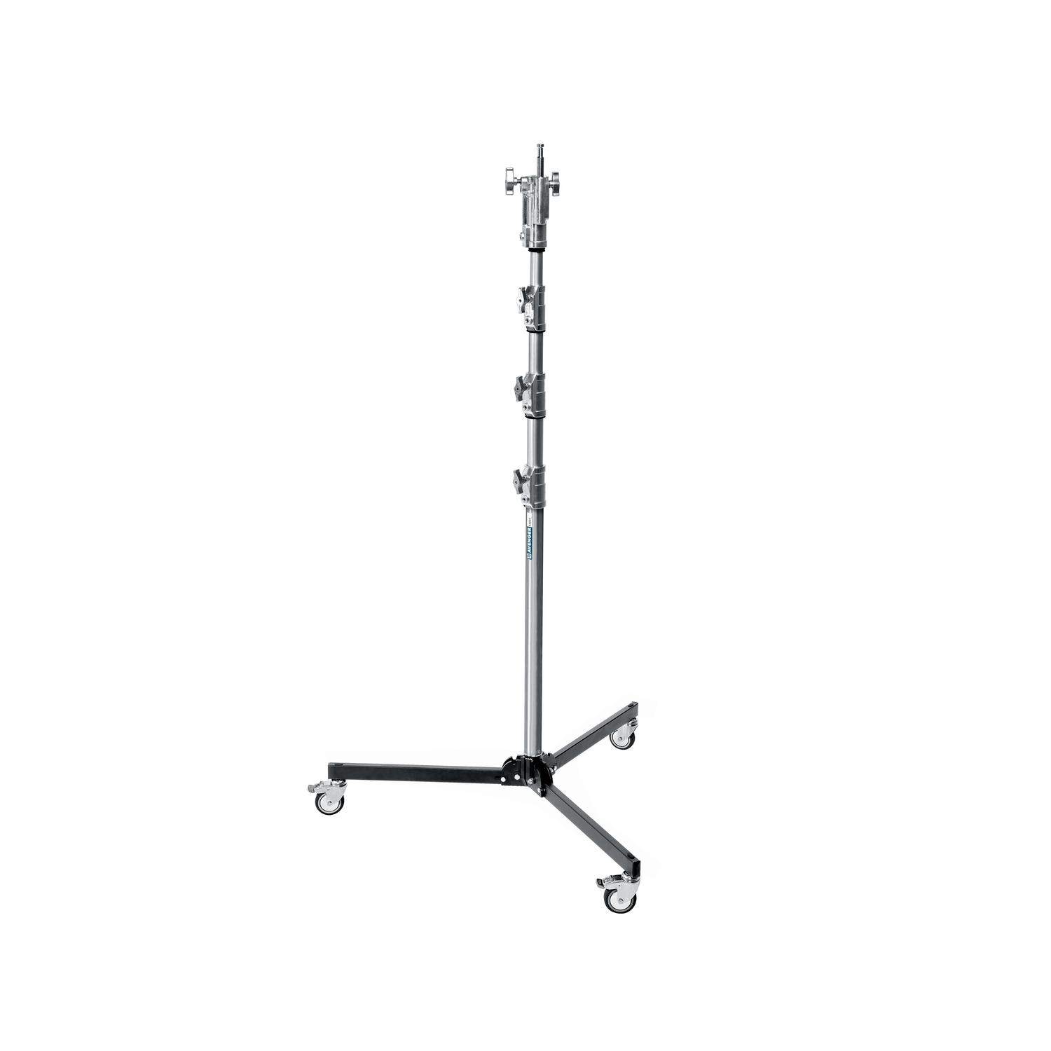 Avenger A5034 (Roller 34 Folding Base) | Stalowy statyw oświetleniowy z kołami i hamulcami, wysokość do 340 cm, udźwig do 20 kg 