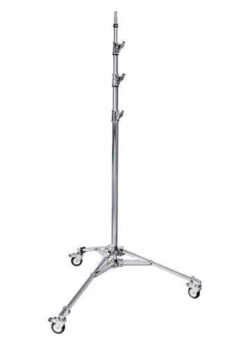 Avenger A5043 (Roller 43 Low Base) | Stalowy statyw oświetleniowy z kołami i hamulcami, wysokość do 430 cm, udźwig do 12 kg Aven