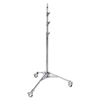 Avenger A5043 (Roller 43 Low Base) | Stalowy statyw oświetleniowy z kołami i hamulcami, wysokość do 430 cm, udźwig do 12 kg Aven