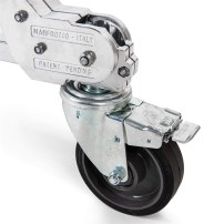 Avenger B150 (Strato Safe Crank Up) | Stalowy statyw oświetleniowy z kółkami i hamulcami, wysokość do 610 cm, udźwig do 70 kg Av