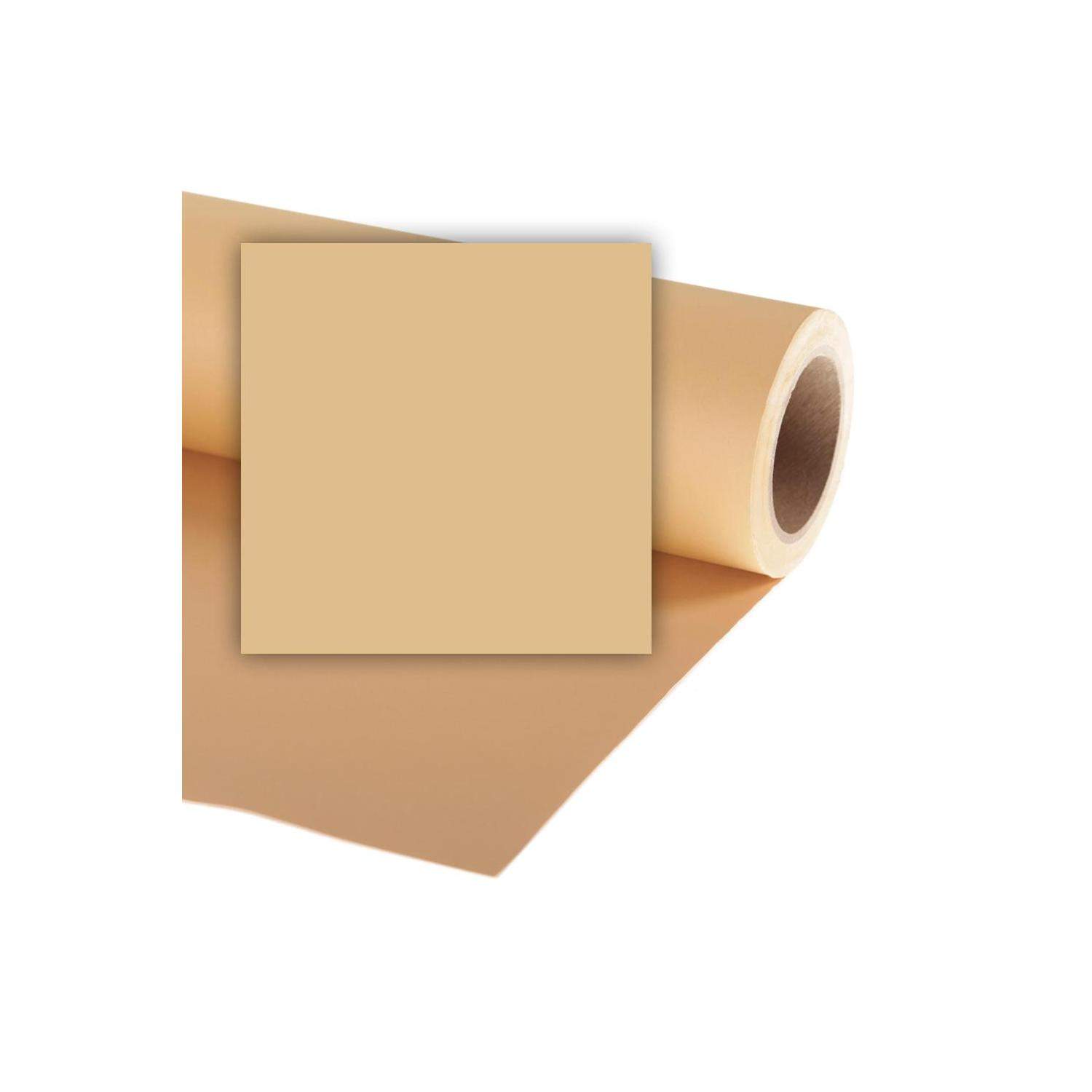 Colorama LL CO114 | Tło kartonowe, Barley, pomarańczowe, 2.72 x 11 m Colorama - 1