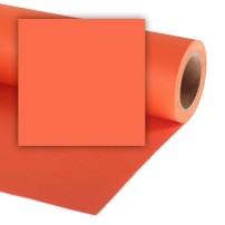 Colorama LL CO147 | Tło kartonowe, Pumpkin, pomarańczowe, 2.72 x 11 m Colorama - 1