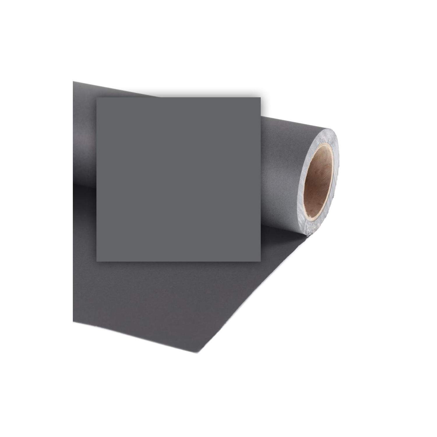 Colorama LL CO149 | Tło kartonowe, Charcoal, czarne / szare, 2.72 x 11 m Colorama - 1