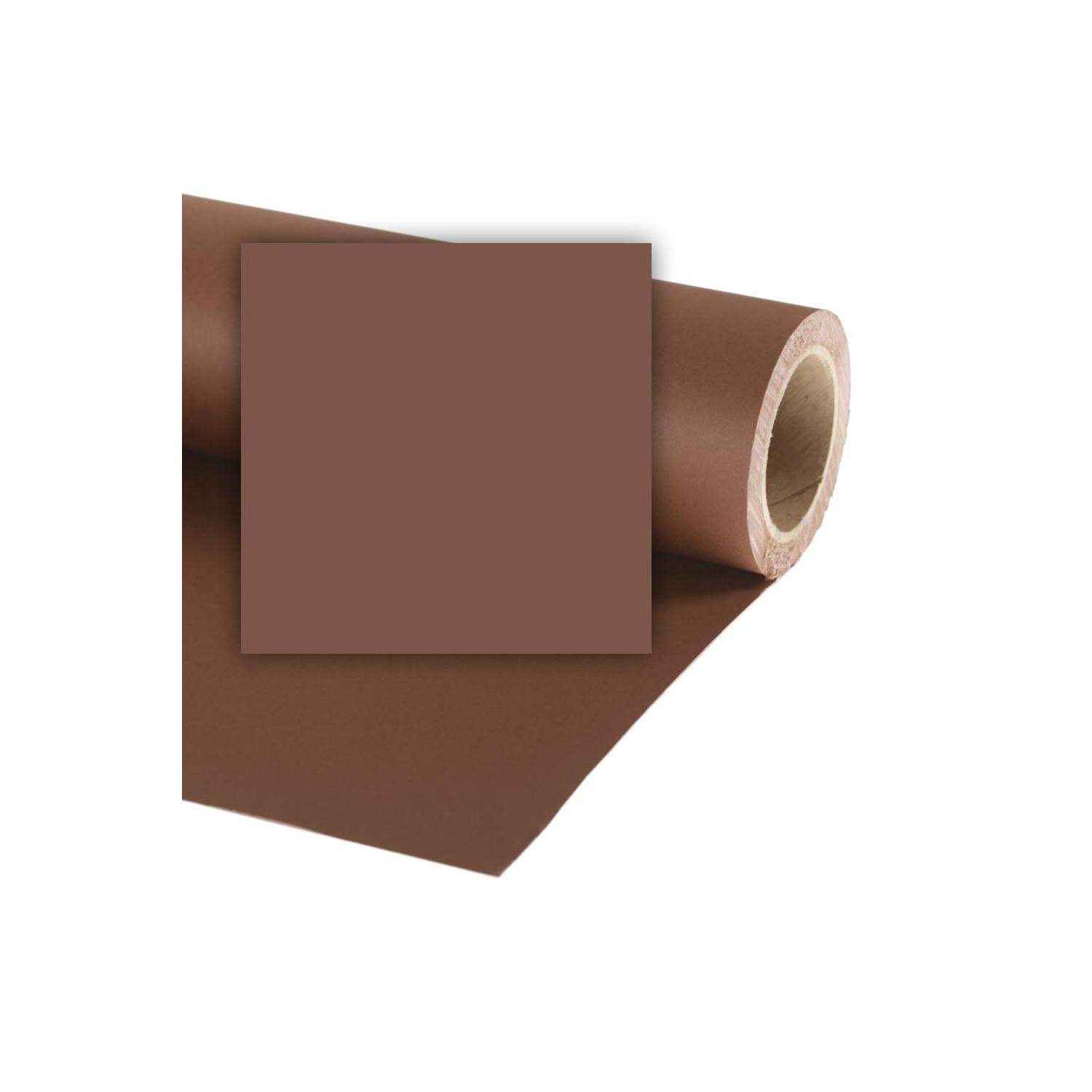 Colorama LL CO180 | Tło kartonowe, Peat Brown, brązowe, 2.72 x 11 m Colorama - 1