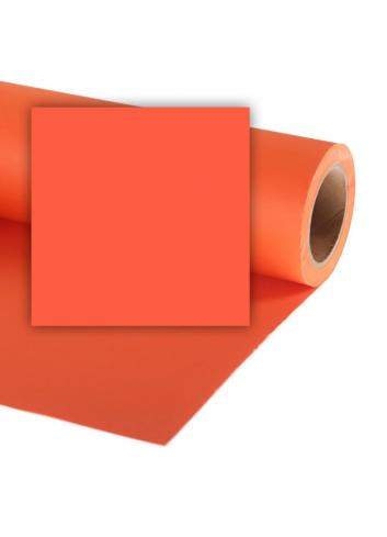 Colorama LL CO195 | Tło kartonowe, Mandarin, pomarańczowe, 2.72 x 11 m Colorama - 1