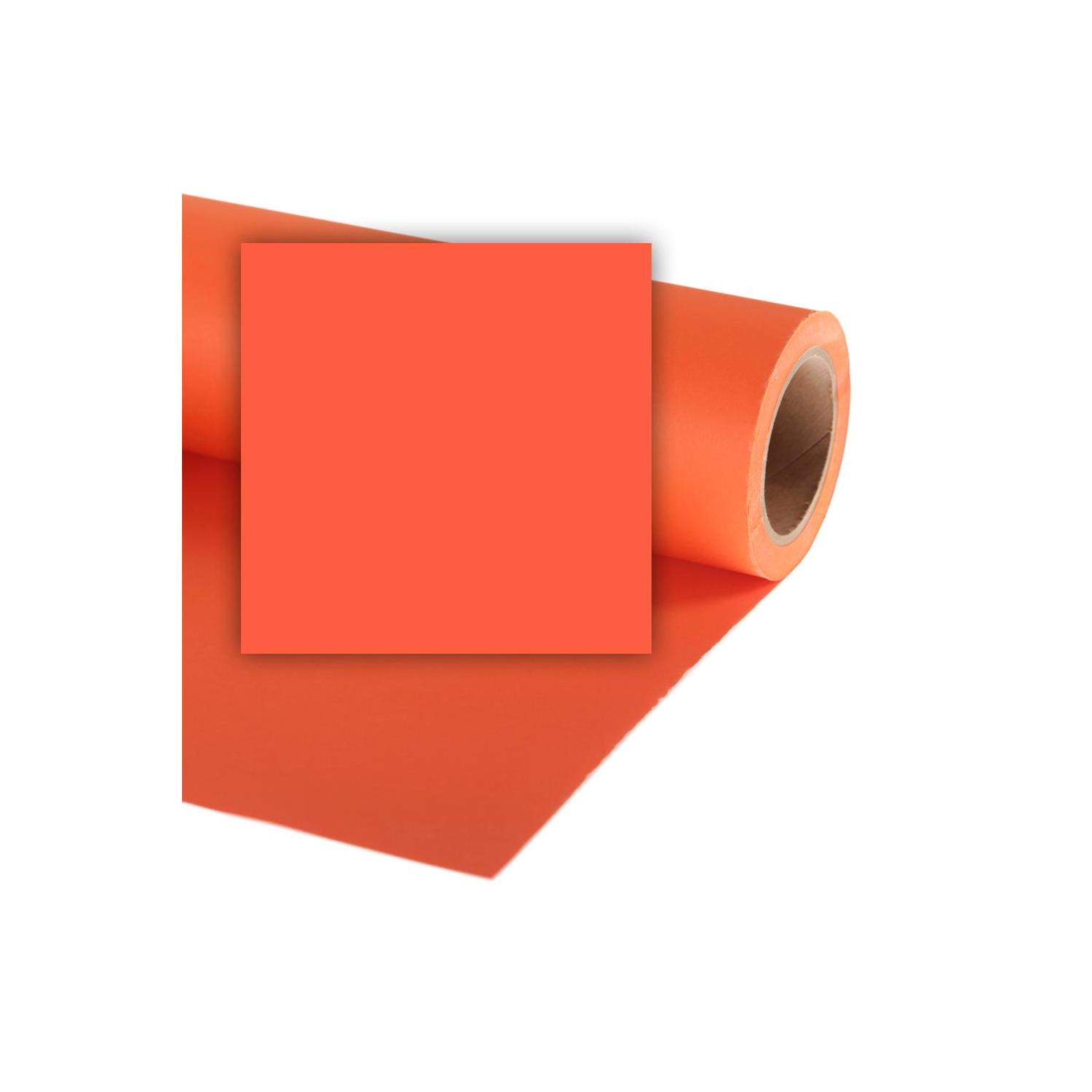 Colorama LL CO195 | Tło kartonowe, Mandarin, pomarańczowe, 2.72 x 11 m Colorama - 1