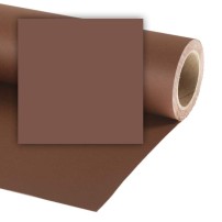 Colorama LL CO280 | Tło kartonowe, Peat Brown, brązowe, 2.72 x 25 m Colorama - 1