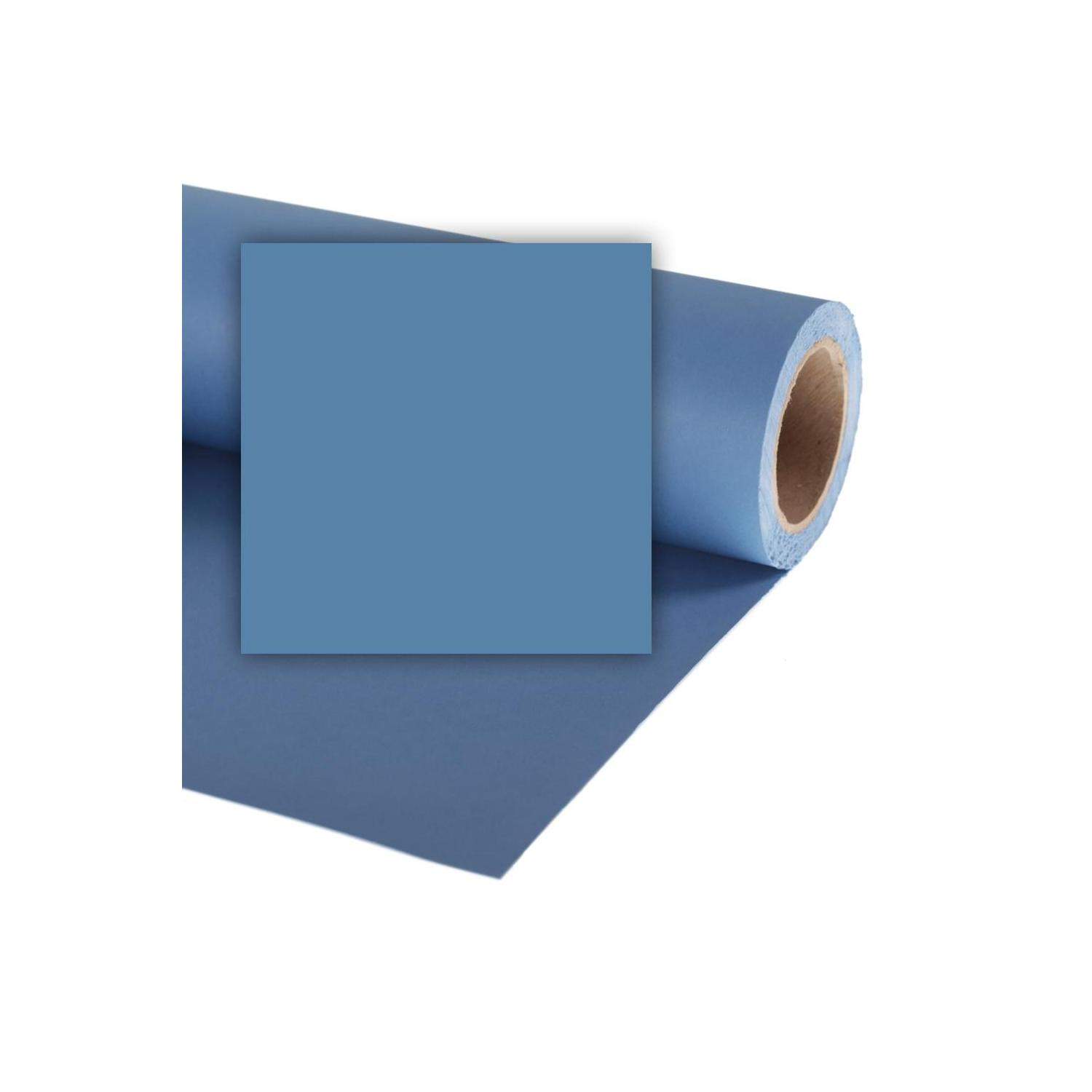 Colorama LL CO515 | Tło kartonowe, China Blue, niebieskie, 1.35 x 11 m Colorama - 1