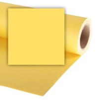 Colorama LL CO516 | Tło kartonowe, Dandelion / Sulphur, żółte, 1.35 x 11 m Colorama - 1