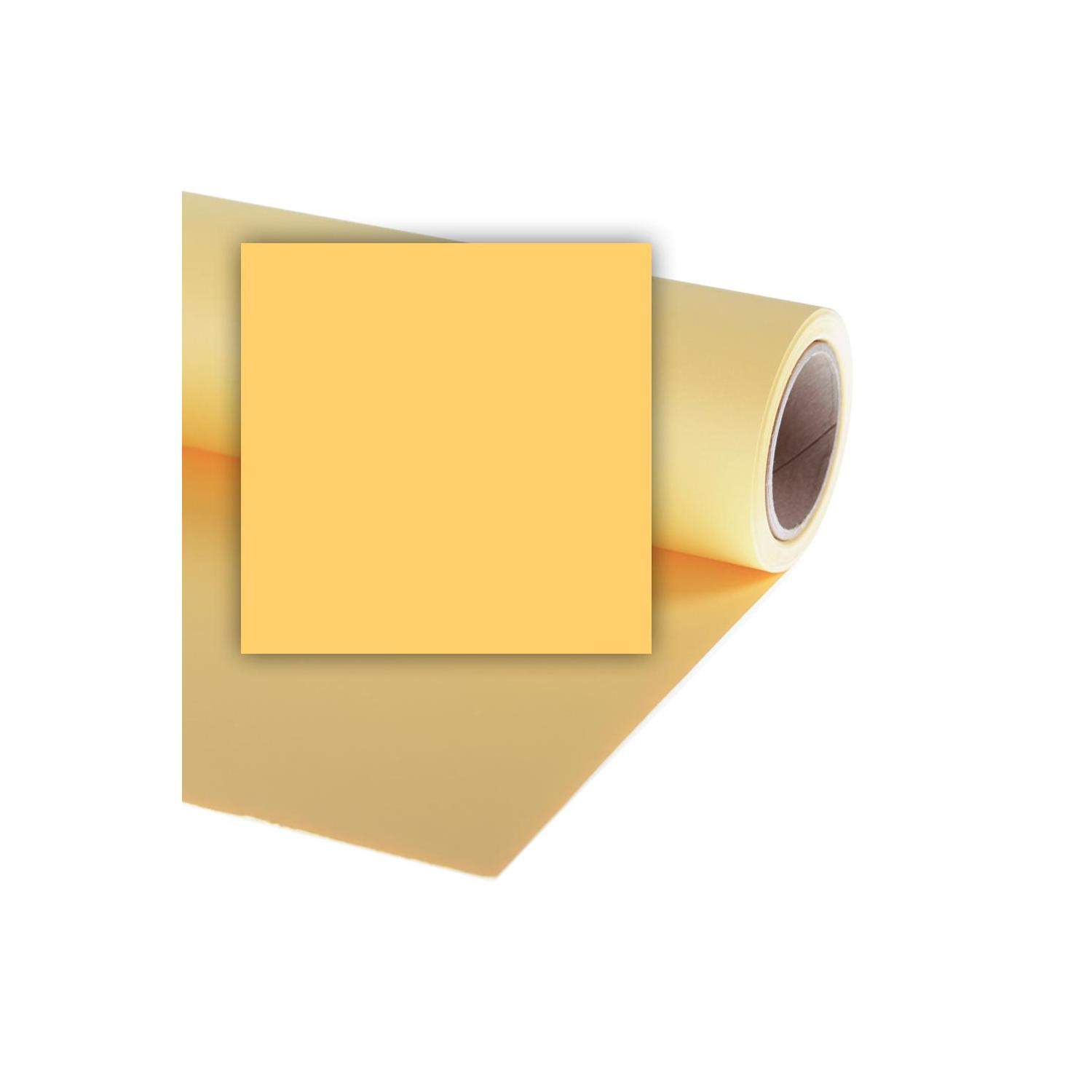 Colorama LL CO531 | Tło kartonowe, Maize, żółte, 1.35 x 11 m Colorama - 1
