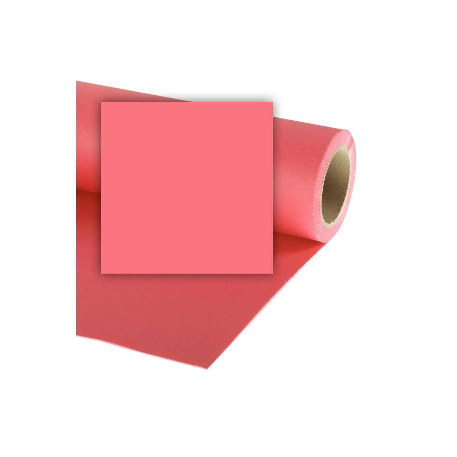 Colorama LL CO546 | Tło kartonowe, Coral Pink, różowe, 1.35 x 11 m Colorama - 1