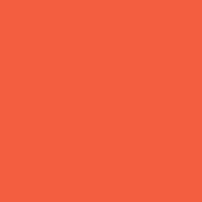 Colorama LL CO595 | Tło kartonowe, Mandarin, pomarańczowe, 1.35 x 11 m Colorama - 2