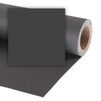 Colorama LL CO968 | Tło kartonowe, Black, czarne, 2.18 x 11 m Colorama - 1