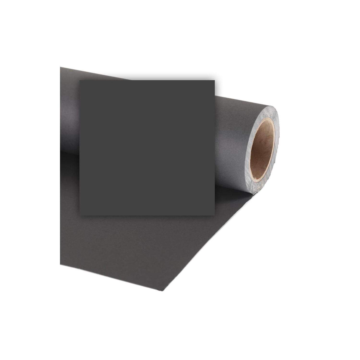 Colorama LL CO968 | Tło kartonowe, Black, czarne, 2.18 x 11 m Colorama - 1