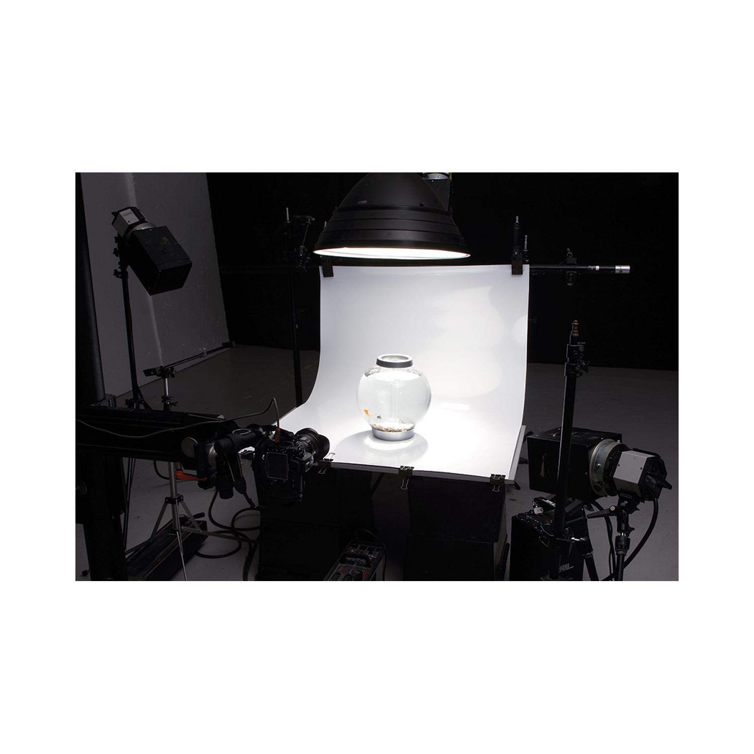 Colorama LL COCG1309 | Tło winylowe, Colorgloss, Super White, białe, 1 x 1.3 m Colorama - 1