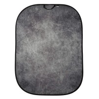 Lastolite LL LB5745 | Tło tkaninowe, składane, dwustronne, Vintage, Smoke / Concrete, szare, 1.5 x 2.1 m Lastolite - 7