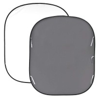 Lastolite LL LB67GW | Tło tkaninowe, składane, dwustronne, Plain, Gray / White, szare / białe, 1.8 x 2.1 m Lastolite - 1