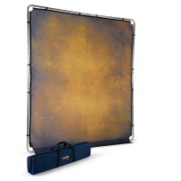 Lastolite LL LB7926 | Tło tkaninowe z ramą EzyFrame, Vintage Tobacco, żółte / brązowe, 2 x 2.3m Lastolite - 1