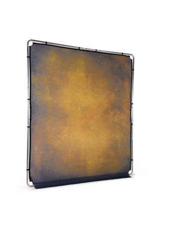 Lastolite LL LB7926 | Tło tkaninowe z ramą EzyFrame, Vintage Tobacco, żółte / brązowe, 2 x 2.3m Lastolite - 6