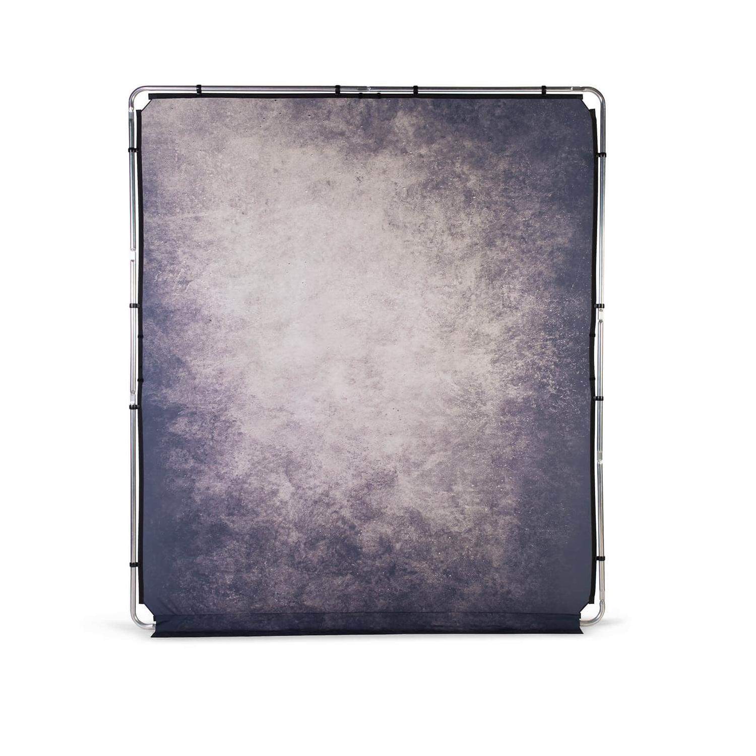 Lastolite LL LB7928 | Tło tkaninowe z ramą EzyFrame, Vintage Smoke, szare, 2 x 2.3m Lastolite - 1