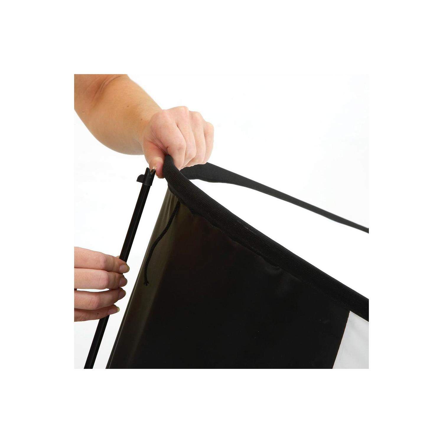 Lastolite LL LB8878 | Tło tkaninowe / softboks HiLite z ramą, białe, 2.5 x 2.1 m Lastolite - 2