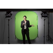 Lastolite LL LC5981 | Tło tkaninowe, składane, Chromakey Green, zielone, 1.8 x 2.1 m Lastolite - 2