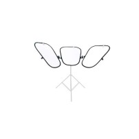 Lastolite LL LR2933SW | Zestaw Triflector MKII z ramą i 3 panelami odblaskowymi Silver / White Lastolite - 2